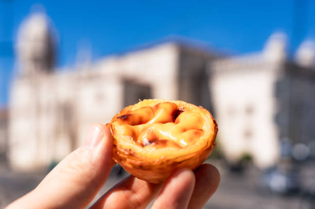 istock About to enjoy a Pastel de Nata 1574151662