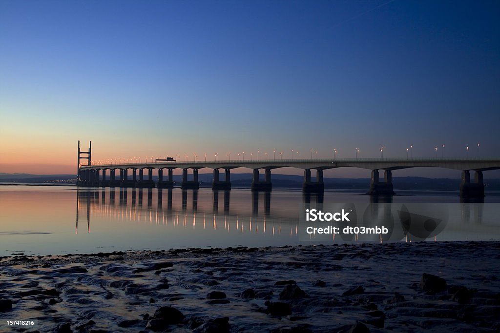 Ponte sul Severn - Foto stock royalty-free di Fiume Severn