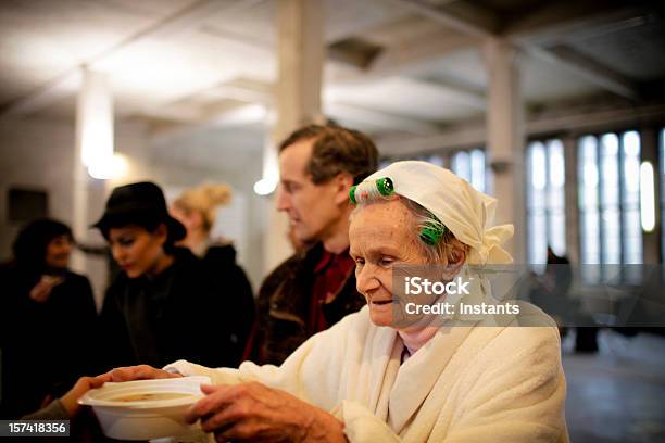 Soup Time Stock Photo - Download Image Now - Poverty, Homelessness, Soup Kitchen