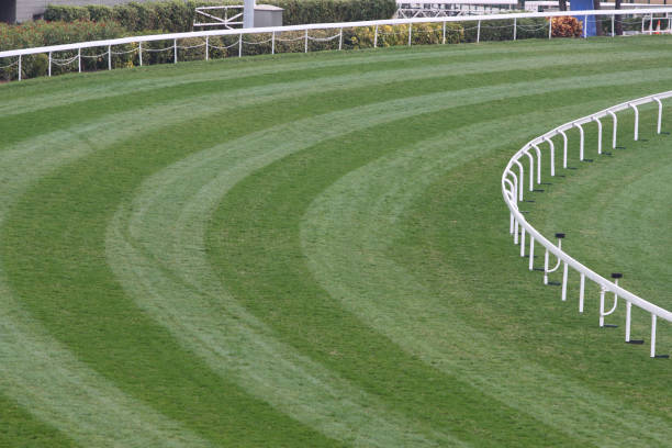 istock Horse Racing Track 157418537