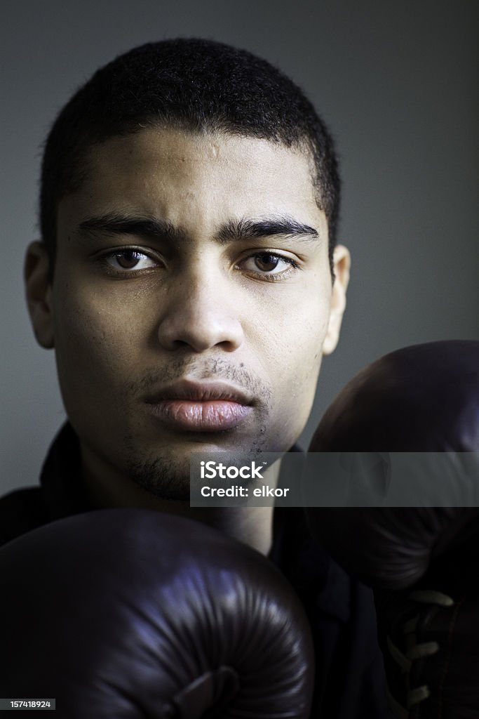 portrait de Boxeur - Photo de Adulte libre de droits