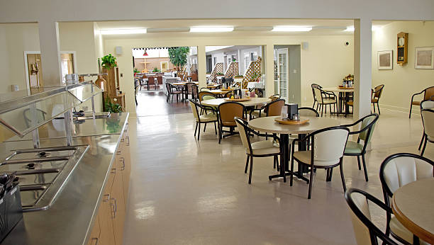 istock Senior's Assisted Living Home Dining Area 157419213