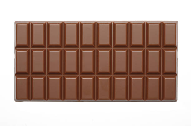 Chocolate Bar With Path Stock Photo - Download Image Now - Chocolate Bar,  Chocolate, Cut Out - iStock