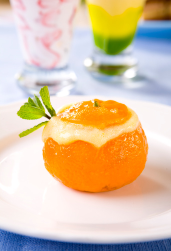 Delicious Mandarin Sorbet
