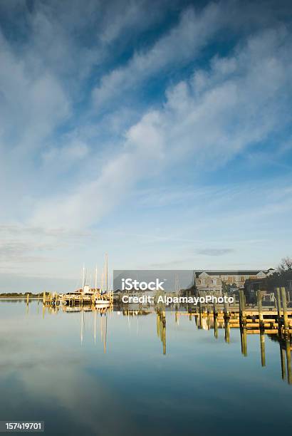 Outer Banks Morning I Stock Photo - Download Image Now - Ocracoke Island, Harbor, Outer Banks - North Carolina
