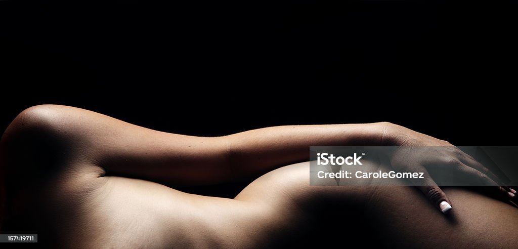 Pelle Portaits panoramica - Foto stock royalty-free di Il corpo umano