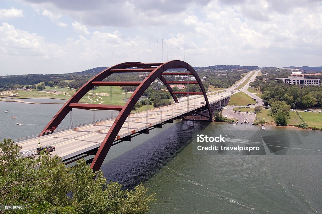 Austin Pennybacker Bridge - Zbiór zdjęć royalty-free (Austin - Stan Teksas)