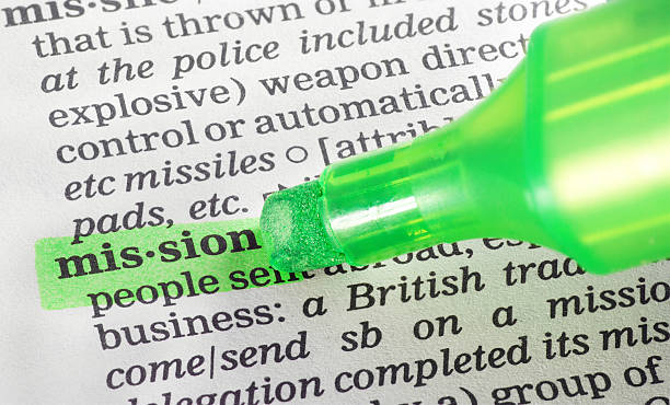 istock mission highligted in dictionary 157419857