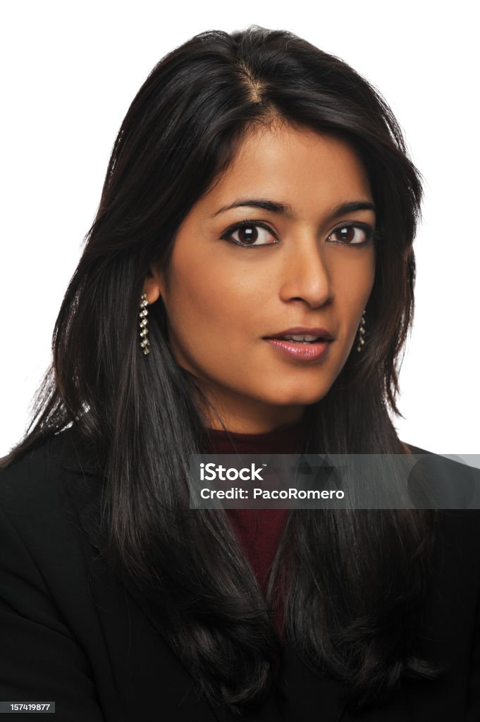 Headshot of Indian woman  20-29 Years Stock Photo