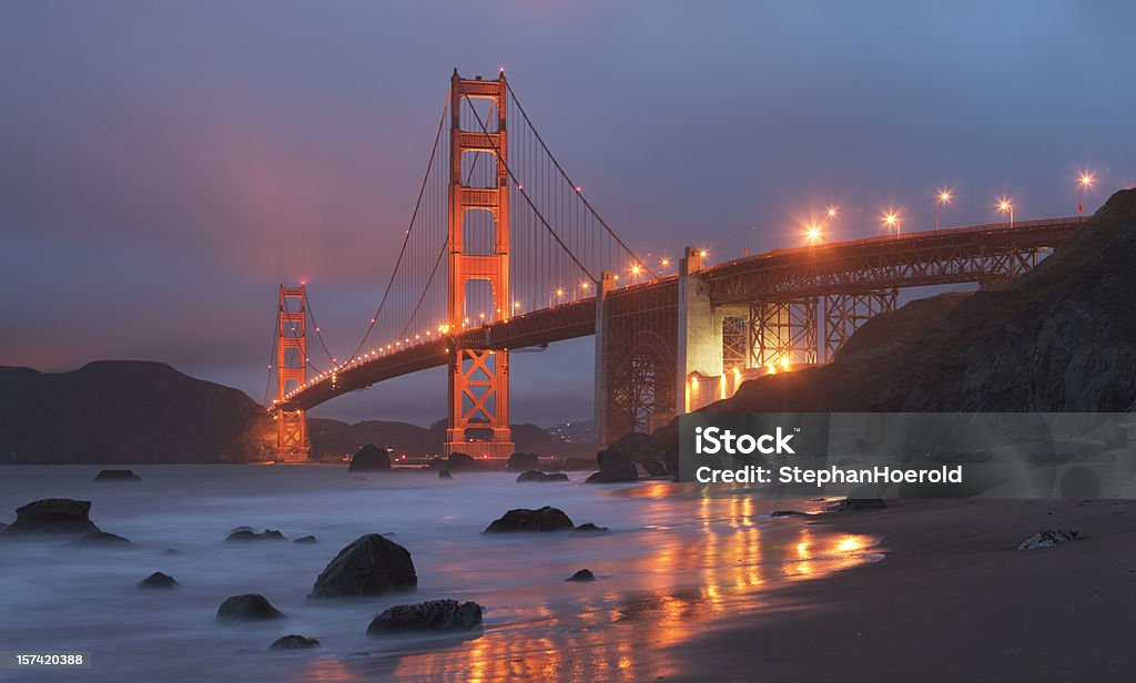 Golden Gate Bridge - Lizenzfrei Golden Gate Bridge Stock-Foto