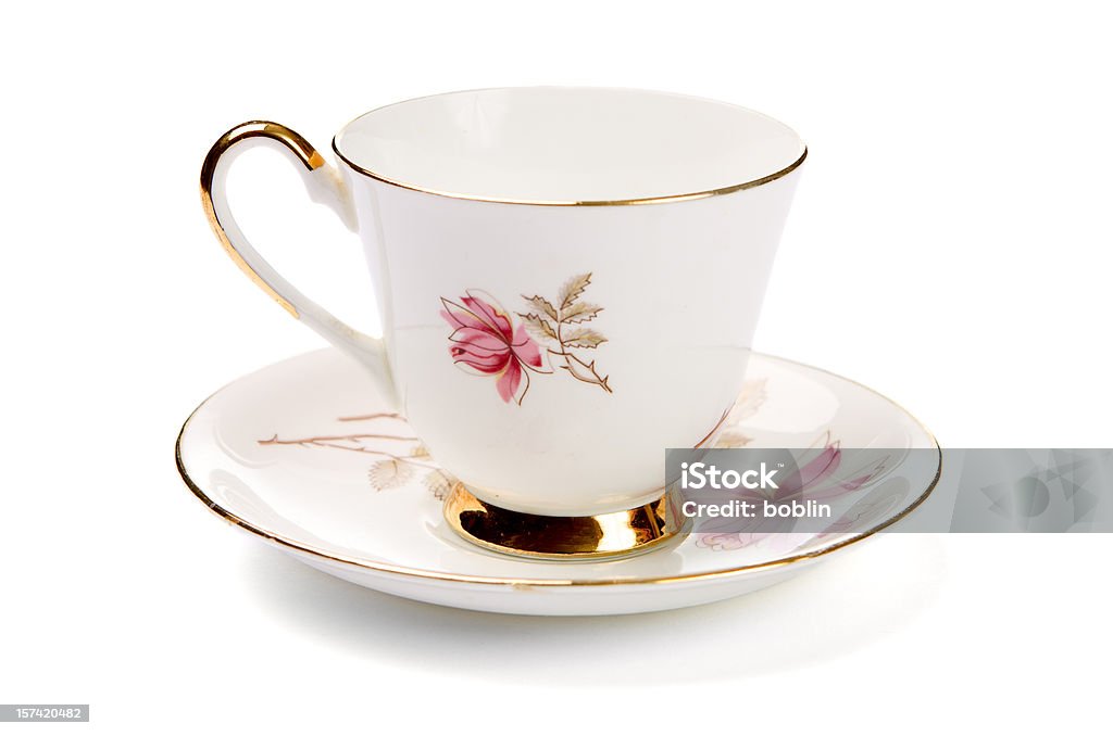 Do herbaty antyczne - Zbiór zdjęć royalty-free (Filiżanka do herbaty)