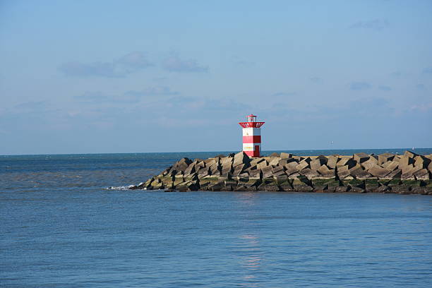istock beacon at harbor entrance 157420486