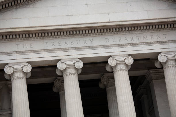istock US Treasury Building, Washington DC Slanted Perspective 157421308