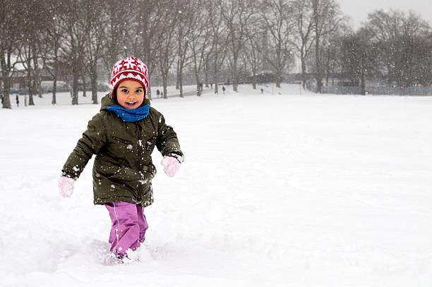 Corrida na neve - foto de acervo