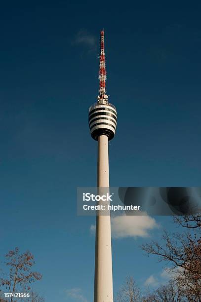 Television Tower Estugarda - Fotografias de stock e mais imagens de Estugarda - Estugarda, Torre de Comunicações, Alemanha