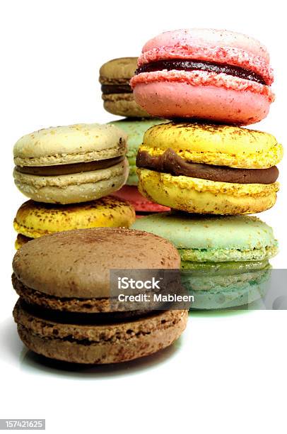 Macaroons Stacked Shallow Dof Focus In The Middle Stock Photo - Download Image Now