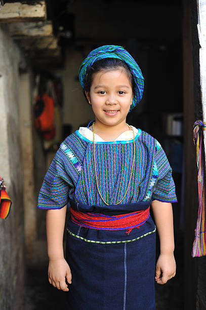 istock Little Mayan girl 157421743