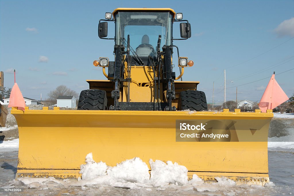 Schnee Pflug - Lizenzfrei Schneepflug - Schneefahrzeug Stock-Foto