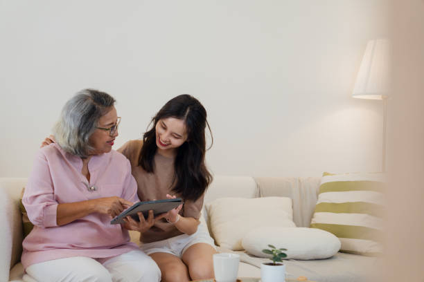 istock Discovering the Digital World Together. 1574221046