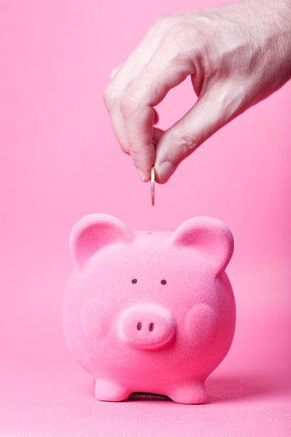 istock Pink Piggy Bank 157422123