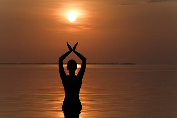 istock meditation in the water 157422312