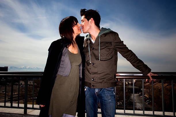 istock Attractive Couple About to Kiss 157422511