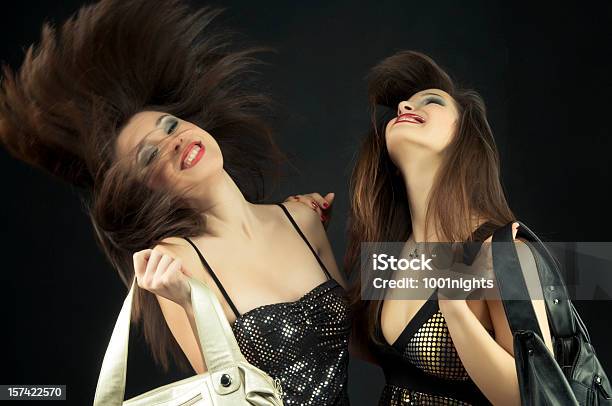 Flying Hair Stock Photo - Download Image Now - 20-29 Years, Activity, Adult