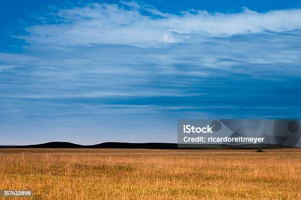 Dark Mysterious Hills Kansas Tallgrass Prairie Grasslands Stock Photo - Download Image Now