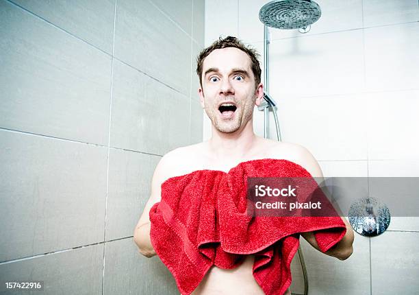 Caught Redhanded Stock Photo - Download Image Now - Shower, Surprise, Shock