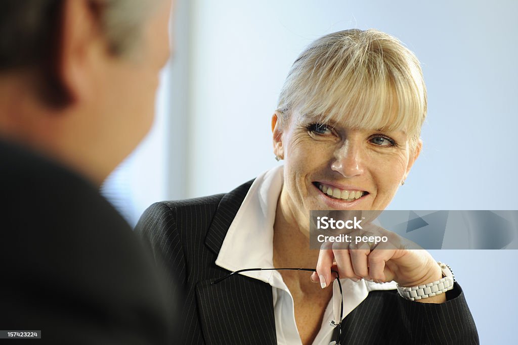 Interaktion business Personen - Lizenzfrei Anzug Stock-Foto