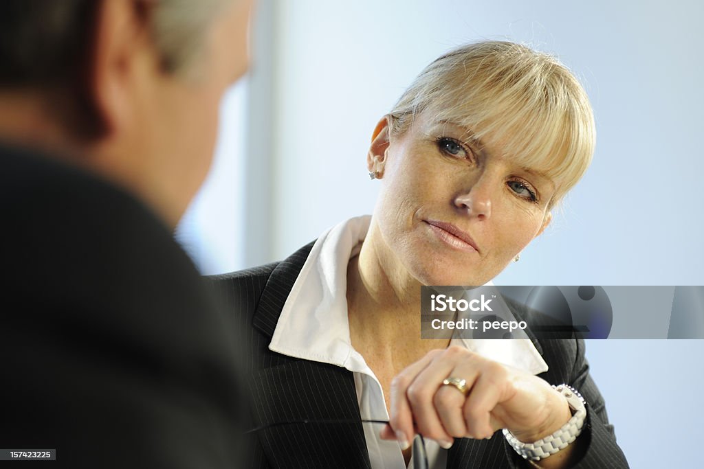 Interaktion business Personen - Lizenzfrei Menschliches Gesicht Stock-Foto