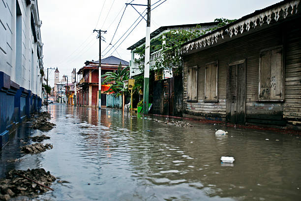 istock flooded alley 157423357