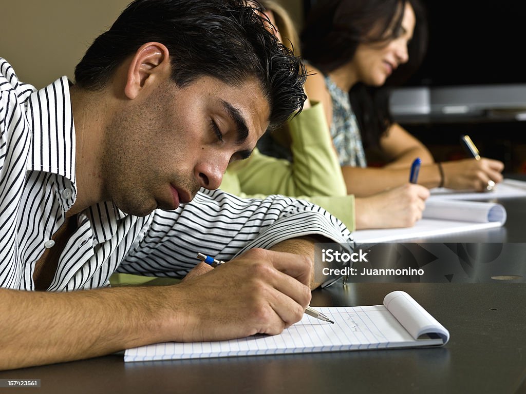 Sehr müde - Lizenzfrei Klassenzimmer Stock-Foto