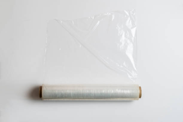 istock plastic trasparent package film flat lay, view from above 1574237186
