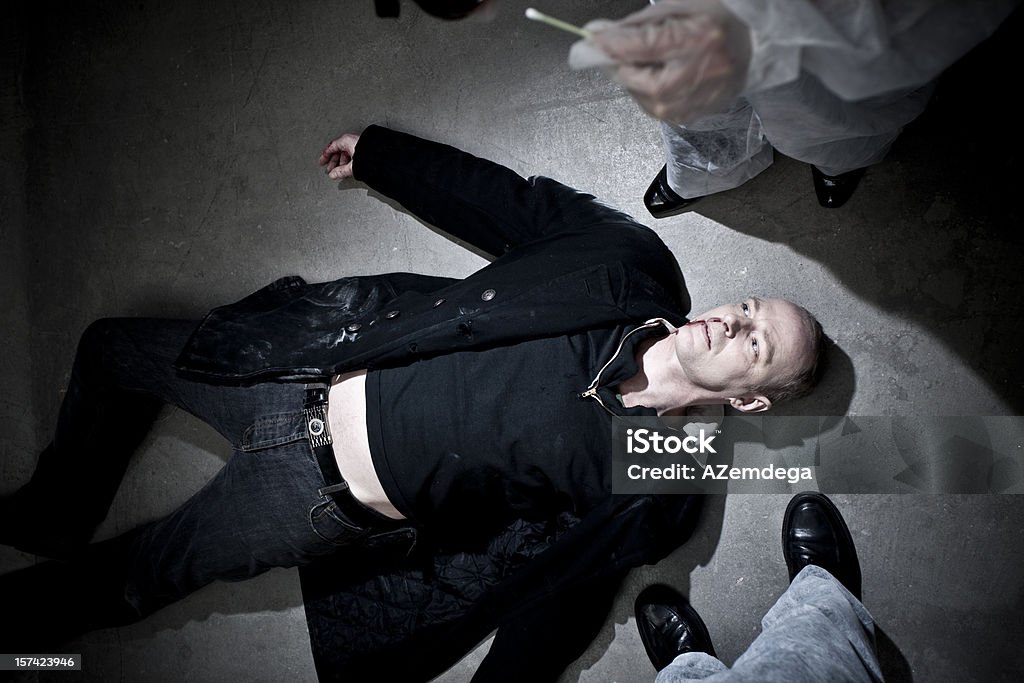Dead homem - Foto de stock de Corpo humano royalty-free