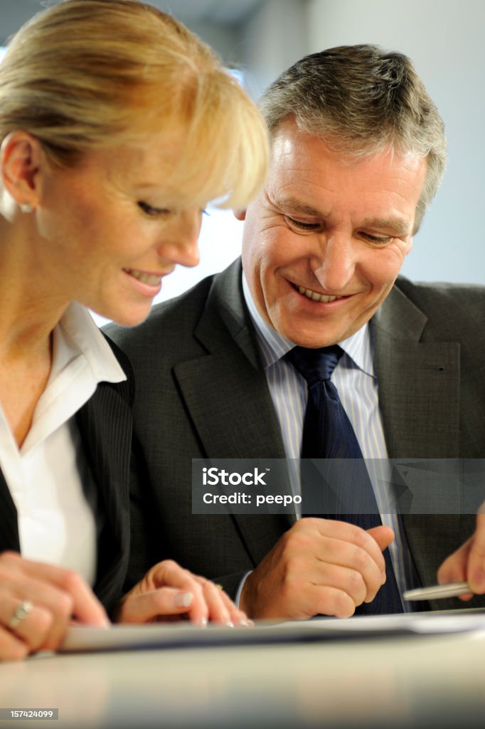 Interaktion business Personen - Lizenzfrei Anzug Stock-Foto