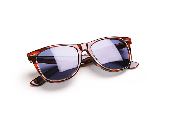 Fashionable Sunglasses High-end prescription sunglasses. Retro. sunglasses stock pictures, royalty-free photos & images