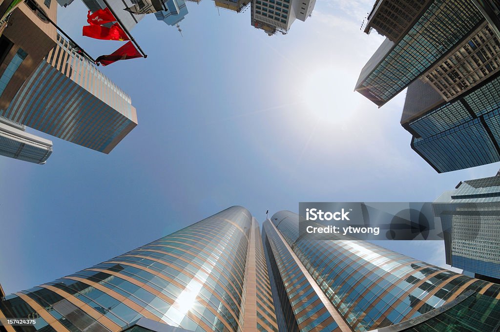 Hong Kong Exchange square - Foto stock royalty-free di Azioni e partecipazioni