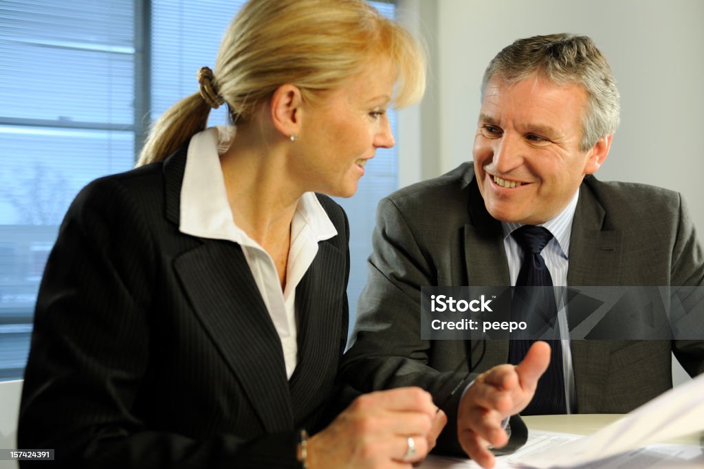 Interaktion business Personen - Lizenzfrei Anzug Stock-Foto