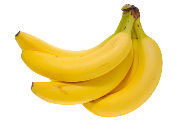 Bananas With Clipping Path stock photo