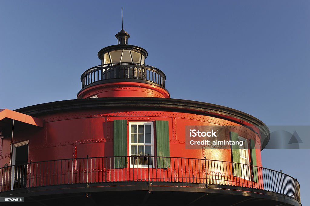 Faro de rojo - Foto de stock de Baltimore - Maryland libre de derechos