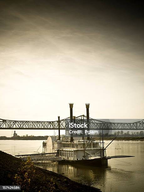 Battello Sul Mississippi - Fotografie stock e altre immagini di Nave a vapore - Nave a vapore, Natchez, Fiume Mississippi