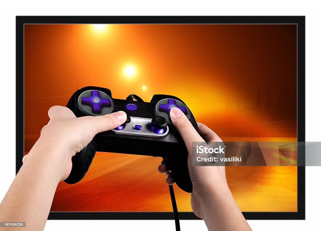 Azione di gioco - Foto stock royalty-free di Controllo