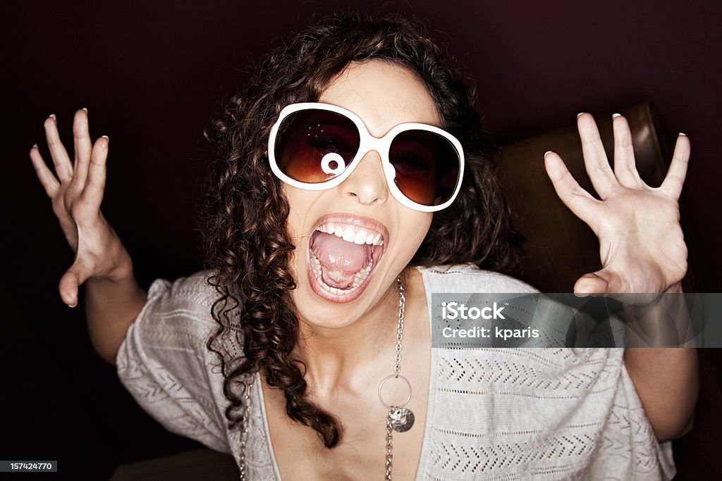 Ragazza discoteca - Foto stock royalty-free di Adulto