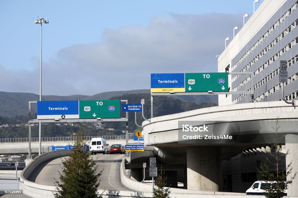 Aeropuerto de San Francisco (SFO - Foto de stock de Aeropuerto libre de derechos