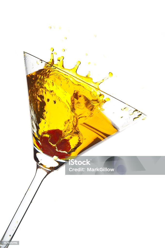 Martini série inicial - Royalty-free Amarelo Foto de stock