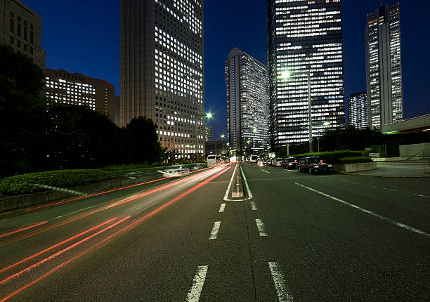 istock City street at dusk 157425310