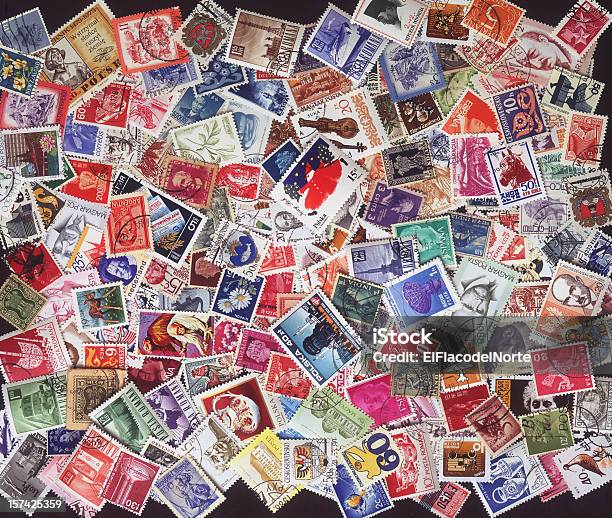 Марки В Мире — стоковые фотографии и другие картинки Почтовая марка - Почтовая марка, Испания, Старомодный