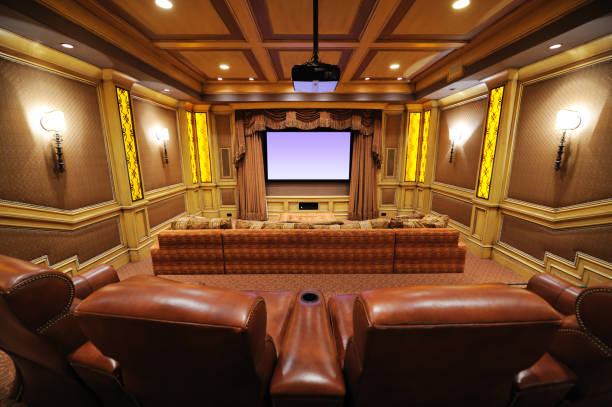 istock Home Theater Room 157425452