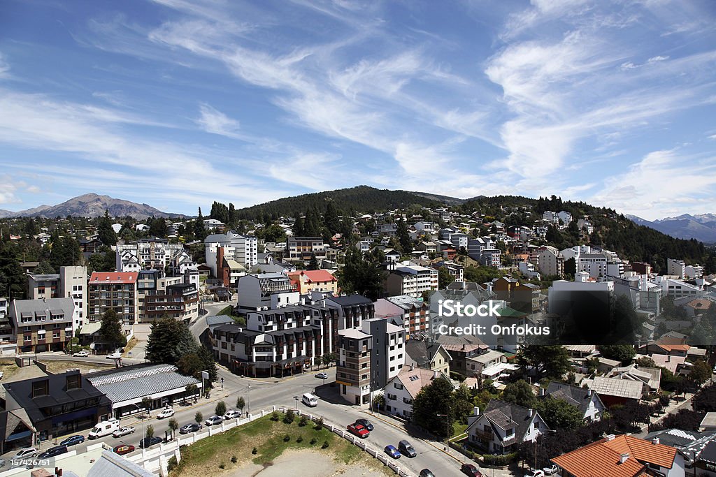 Blick auf die Stadt von Bariloche, Argentinien - Lizenzfrei Bariloche Stock-Foto